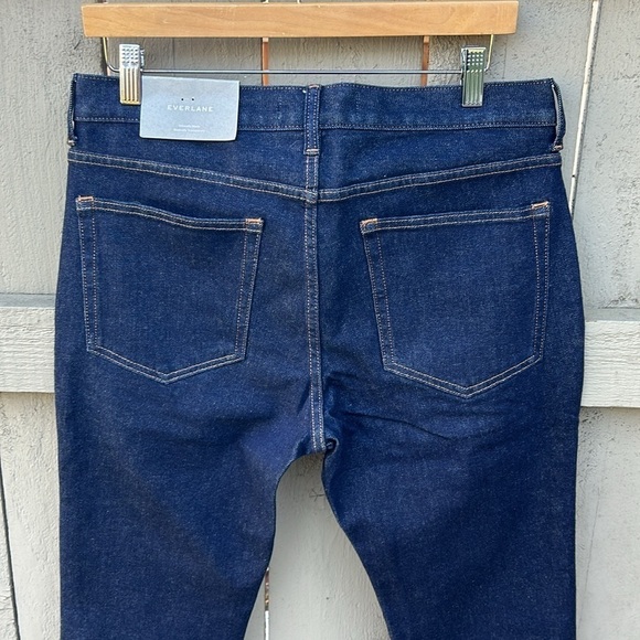 NWT Everlane The Straight Skinny 4 Way Stretch Organic Jean The Uniform 32x38 - Picture 5 of 6